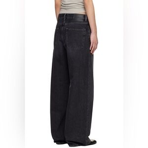 Acne Studios 1981 Black Loose Jeans